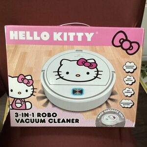 Hello Kitty 3-in-1 Robo Vacuum Cleaner NEW/Unopened Sealed Box